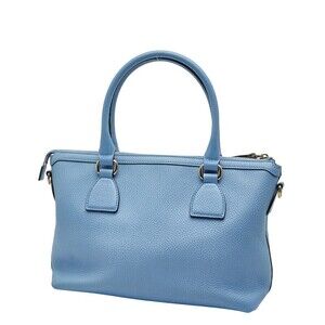 Gucci Charmy leather G satchel blue Interlocking